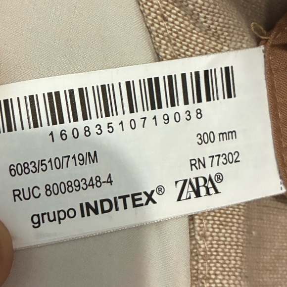 Zara NWT beaded shopper bag 6083/510 - Picture 9 of 9